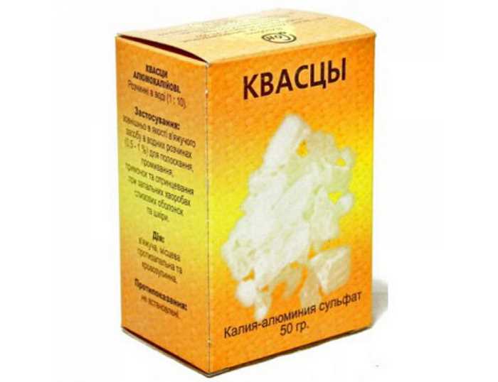 Квасцы алюмокалиевы