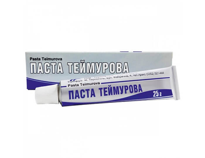 Паста Теймурова от неприятного запаха Паста Теймурова