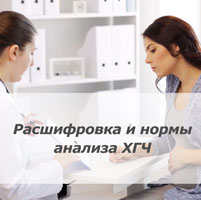 Расшифровка результатов анализа ХГЧ
