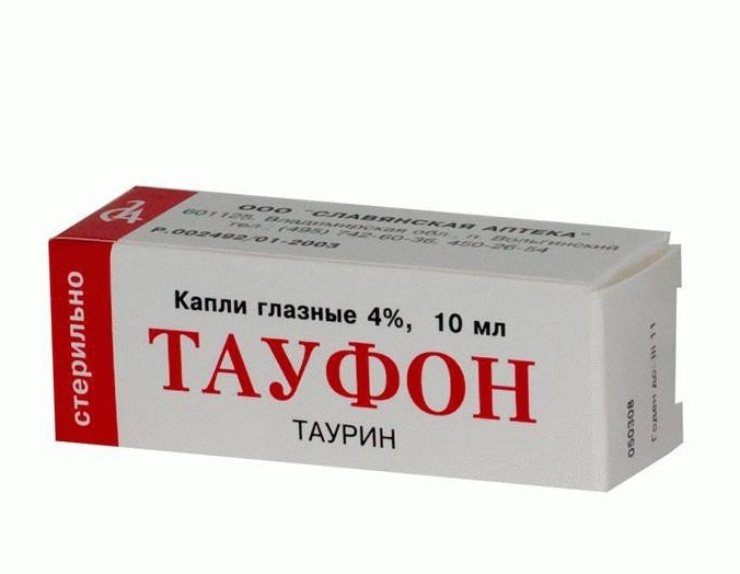 Тауфон - глазные капли 4%, 10 мл
